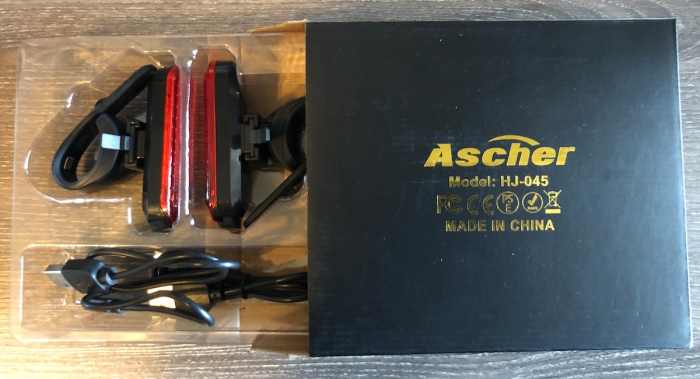 ascher bike lights