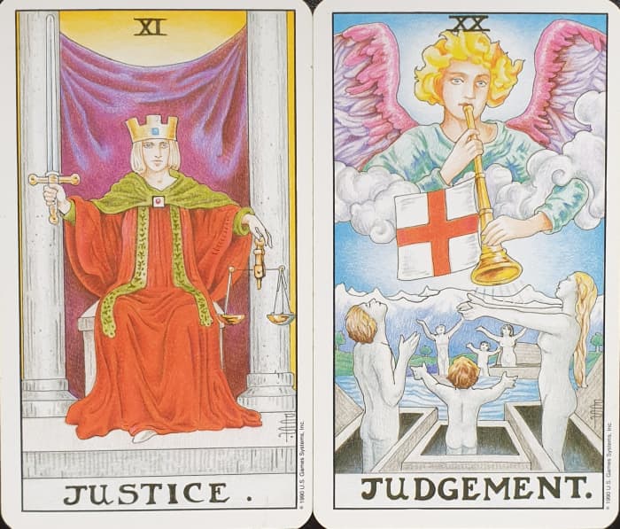 Fairness and Renewal: When Justice and Judgment Appear in a Tarot ...