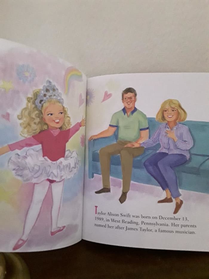 Taylor Swift Featured in a Little Golden Book biography for All the ...