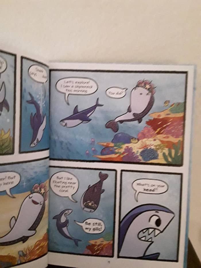 Shark Fun With Adventures in 2 Graphic Novels for the Younger Readers ...