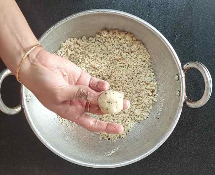 Rice Flour Laddu Healthy and Tasty Indian Dessert Delishably