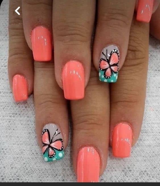 25+ Bright Color Nail Art Designs for Summer Bellatory