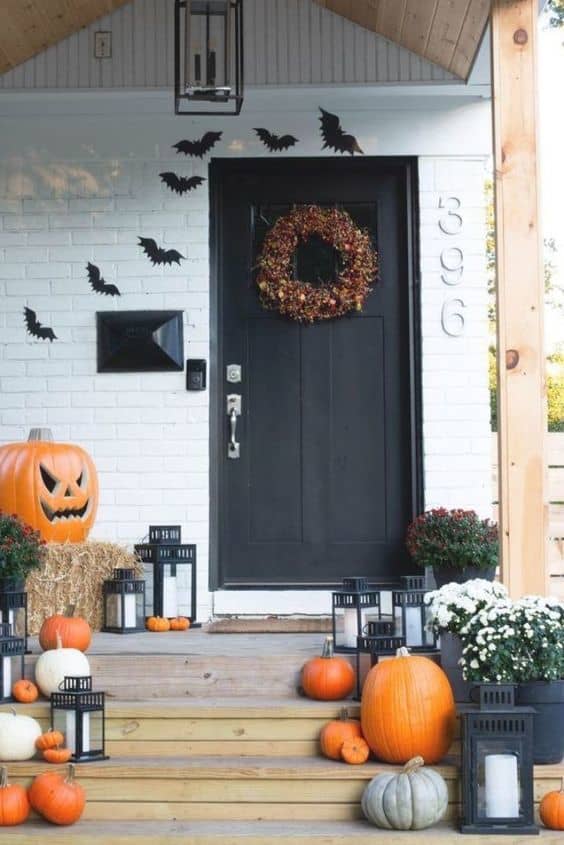 50+ Easy Diy Halloween Front Porch Decorations - Hubpages