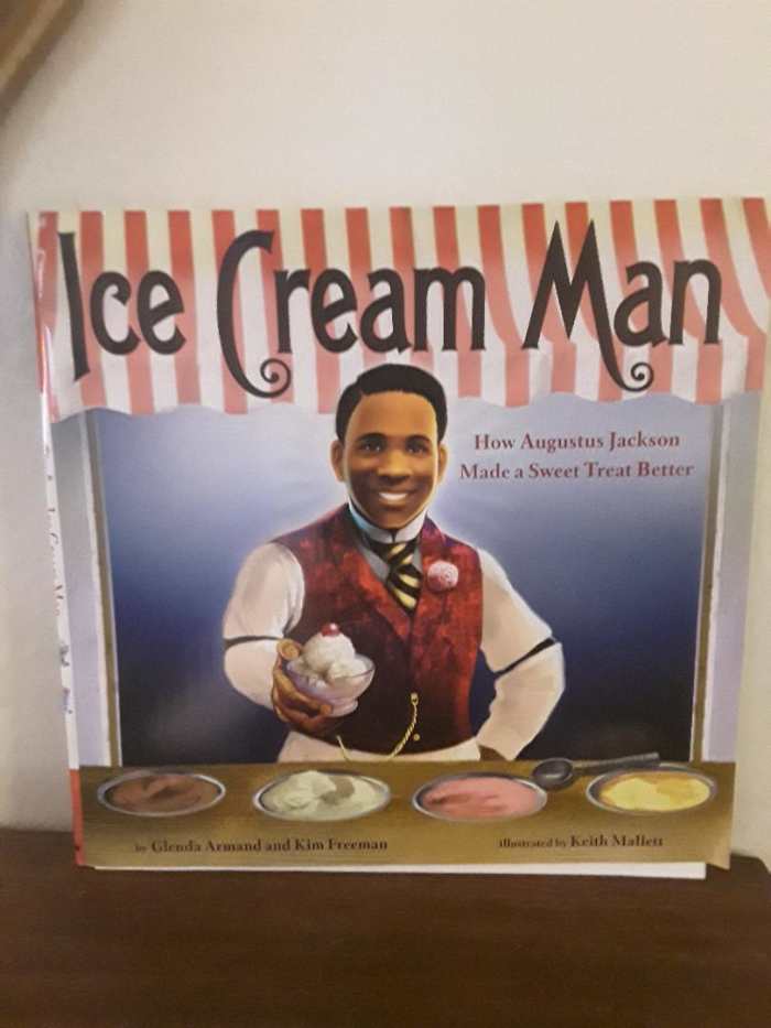Ice Cream Treat for Summer Reading in Picture Book Biography of the Man