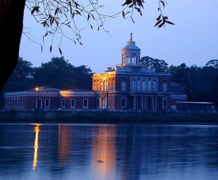 Marmorpalais in Potsdam near Berlin was Wilhelm's birthplace and his early childhood home.