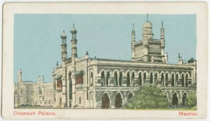 Chepauk Palace is situated in the neighbourhood of Chepauk in Chennai, India and is constructed in the Indo-Saracenic style of architecture