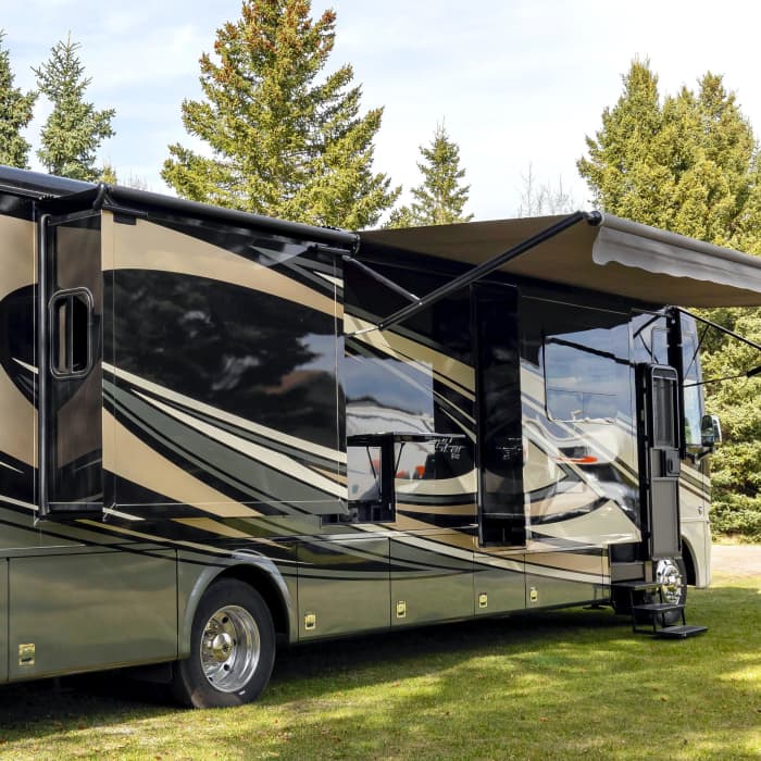 Several well-known RV manufacturers have begun producing fifth-wheel travel trailers with six slide rooms. People should think carefully before buying one.