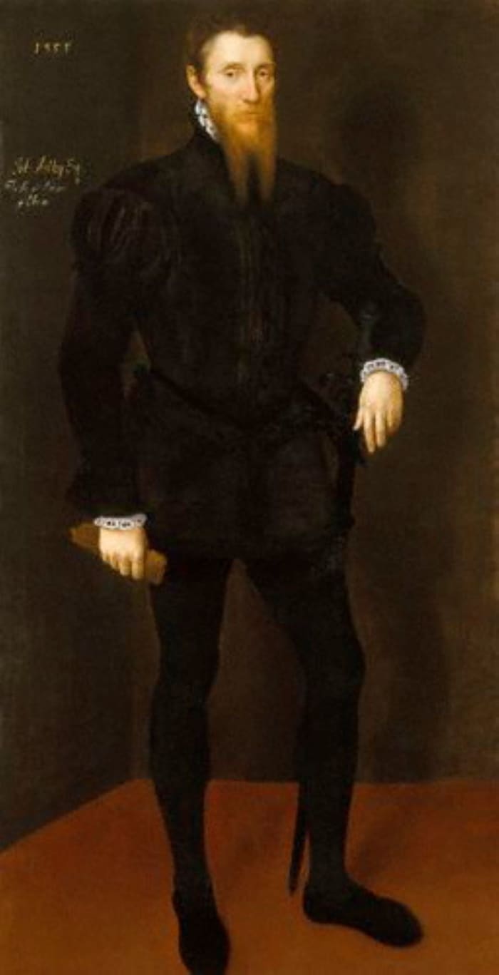 Kat's husband John Ashley sometimes spelled Astley. He and Kat were rewarded by Elizabeth I.