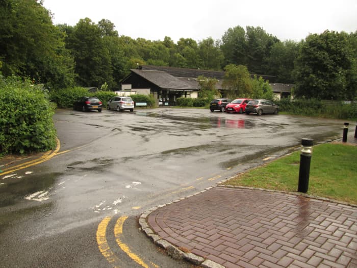 The visitor centre is out of the picture (right), the main part of the site now occupied by accommodation and a research centre where students of all ages come to bull up on natural history themes. Supported by the Field Studies Council