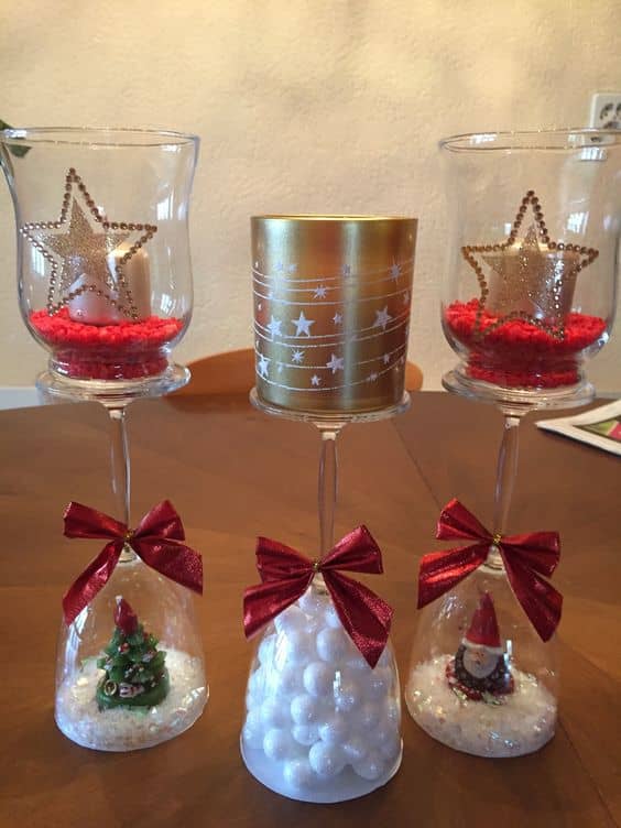 100+ Easy-to-Make Festive Wine Glass Christmas Decorations - HubPages