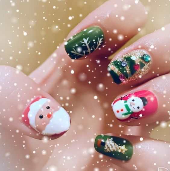 diy-christmas-nail-designs
