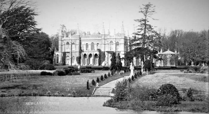 Newlands Manor in Hampshire, England was one of the Cornwallis-West family homes.