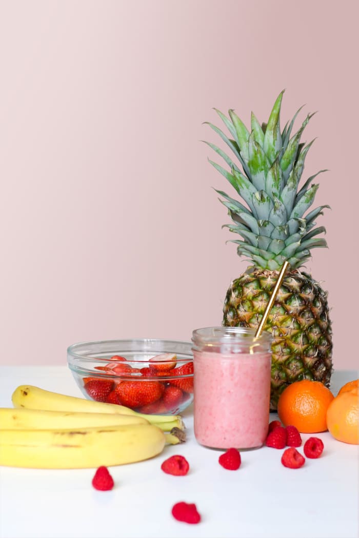 Feel free to add other fruits to your smoothie to give it extra nutrients.