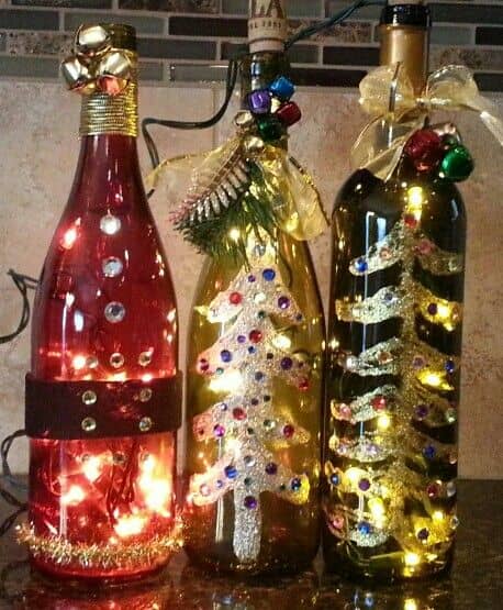 35+ Fun DIY Christmas Wine Bottle Crafts - HubPages