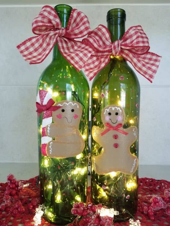 35+ Fun DIY Christmas Wine Bottle Crafts - HubPages