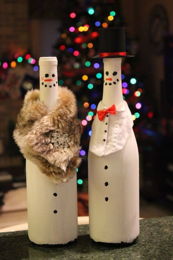 35+ Fun DIY Christmas Wine Bottle Crafts - HubPages