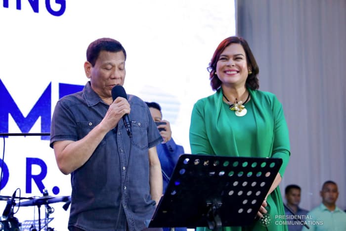 Sara Duterte-Carpio, the daughter of outgoing Philippine President Rodrigo Duterte, was sworn in as the country's 15th vice president.