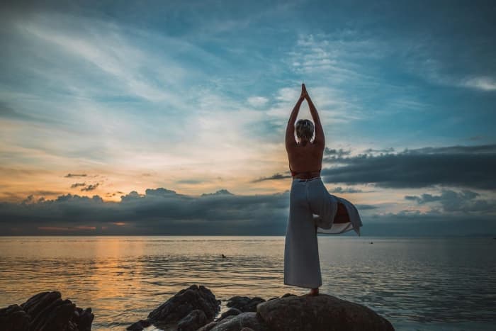 Good balance is essential for well-being.You do not have to stand on a rock to learn to balance.