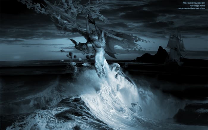 "Mermaid Syndrom" - “The maidens got ‘em.” He said, as he lowered his grizzled chin to his chest. “He didn’t listen.”