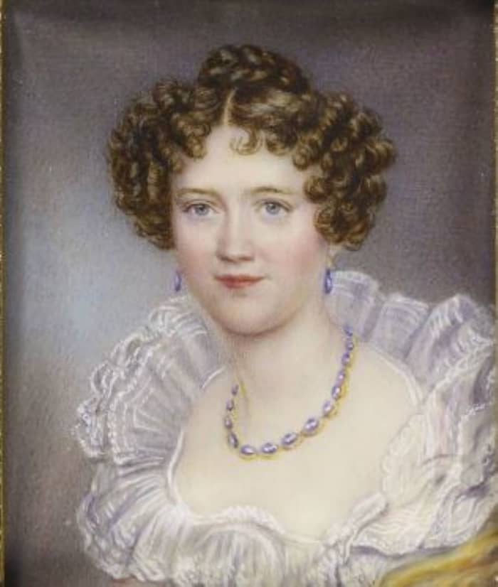Cecilia Underwood, Duchess of Inverness. She was Augustus, Duke of Sussex's 2nd illegal wife.