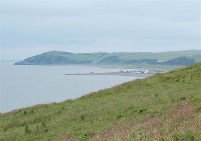 Bennane Head lies above Bennane Cave also known as Sawney Bean's Cave in Ayrshire, Scotland.