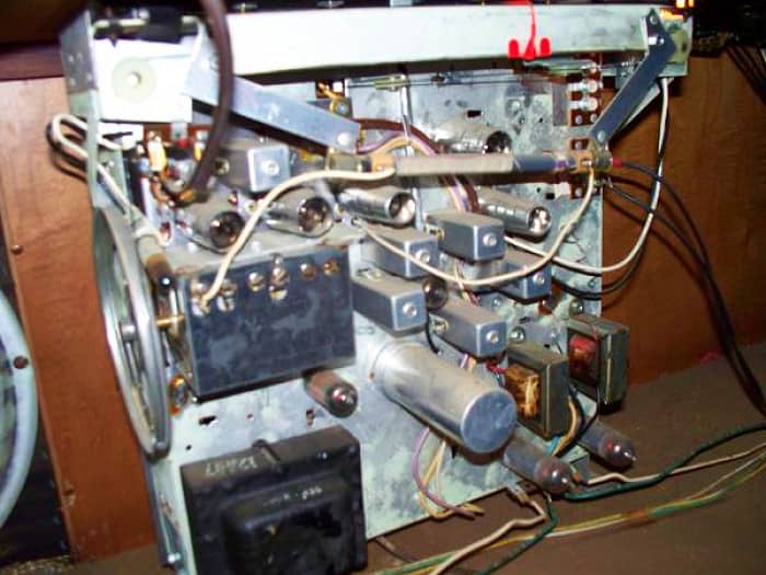 Another look at the Chassis of My Curtis Mathes Stereo Model # 40M653 was made 09-18-1961. The attention to detail back in 1961 was second to none, this truly was the golden age for the company.