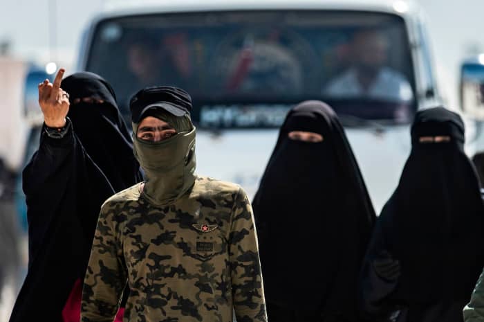 The brigade was named after 7th-century female Arab poet Al-Khansa, a contemporary of the Prophet Mohammed.
