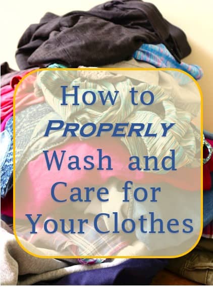 How to Properly Wash and Care for Your Clothes - HubPages