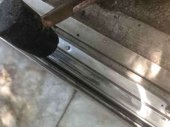 How to Repair a Damaged Sliding Glass Door Track Dengarden