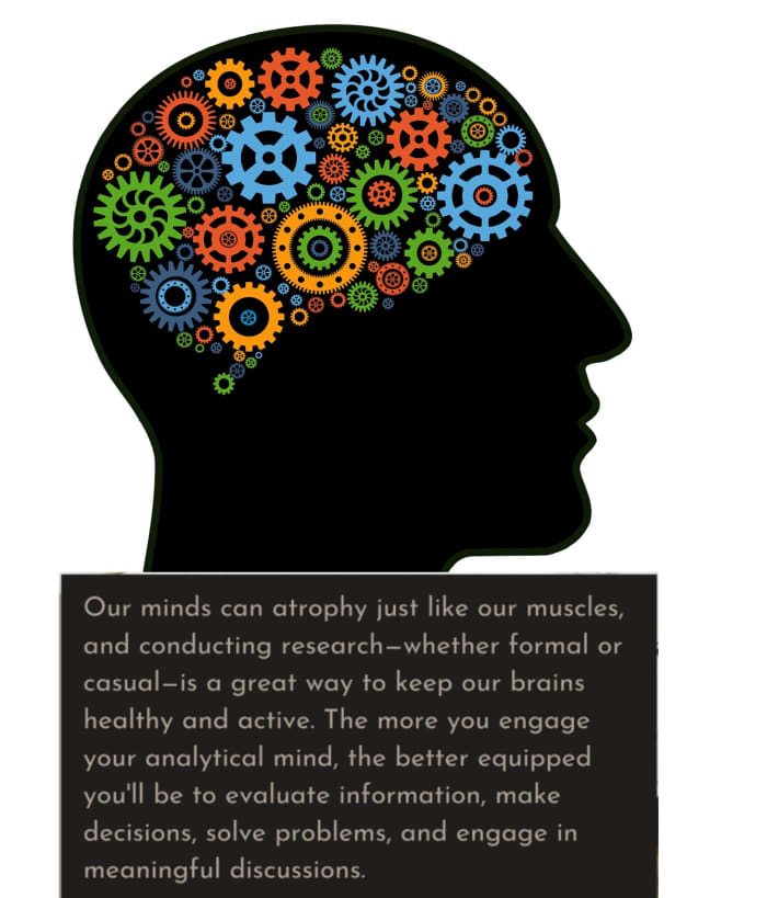 Exercising your mind is just as important as exercising your body. 