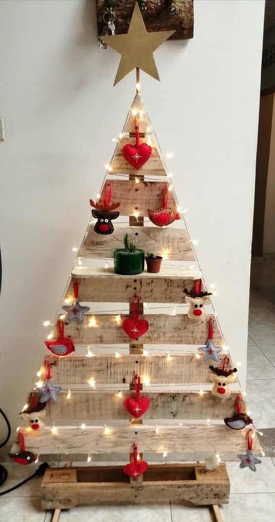 75+ Creative DIY Pallet Christmas Tree Ideas (Easy to Make!) - HubPages