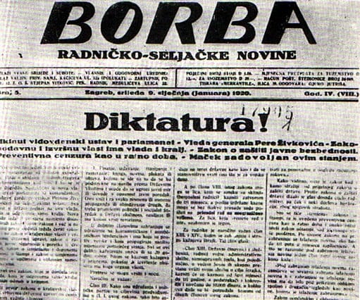 Beginning in 1922, this publication served as the distributor of official Communist propaganda in the territory that would later become Yugoslavia.