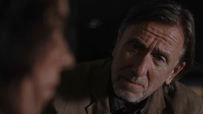 Tim Roth- "I was in a mediocre Marvel movie. Did you see it?" Rebecca Hall: *shows her Iron Man 3 credit*