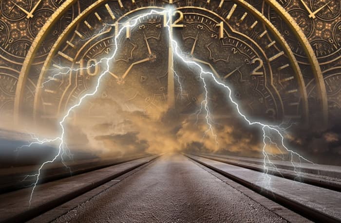 Timelines: Peering at our posthumous pasts, facing forward for our far-flung futures, or seeing sideways alongside sidelong sightlines at perpetual possibilities...?