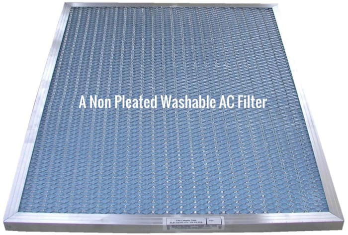 Stay away from non-pleated washable filters, as these can reduce air flow to your HVAC unit, reducing efficiency and even causing damage in some cases.