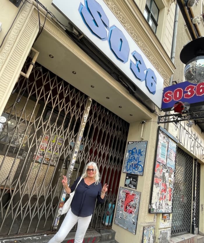The entrance to SO36 is today quite anonymous, but the club was once one of the best new wave venues in the world. Situaded in Oranienstrasse near Heinrichplatz.