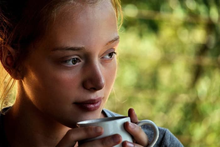 Blot your lips on a napkin before taking a sip of coffee to help eliminate color transfer onto the cup or glass.
