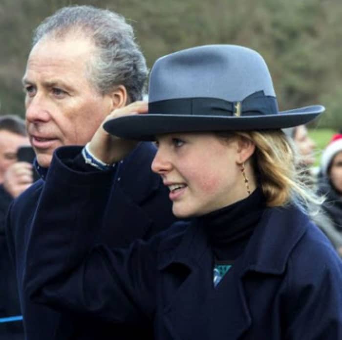 David Armstrong-Jones, 2nd Earl of Snowdon and his daughter Margarita.