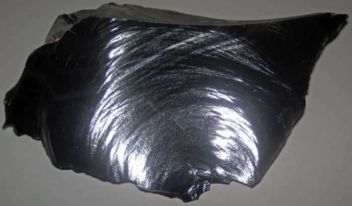 Obsidian is generally thought of as a grounding and proective crystal.