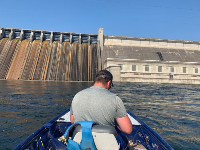 Reportedly the Bull Shoals Dam is where the trophy trout live. I need to check this out for my self.