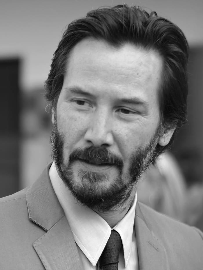 Keanu Reeves is a famous sigma male who likes alone time and marches to the beat of his own drum.