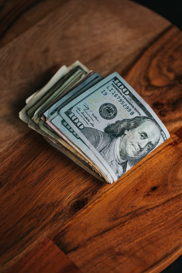 An easy way to help keep track of money coming in is to pay any cash you receive straight into your bank account.