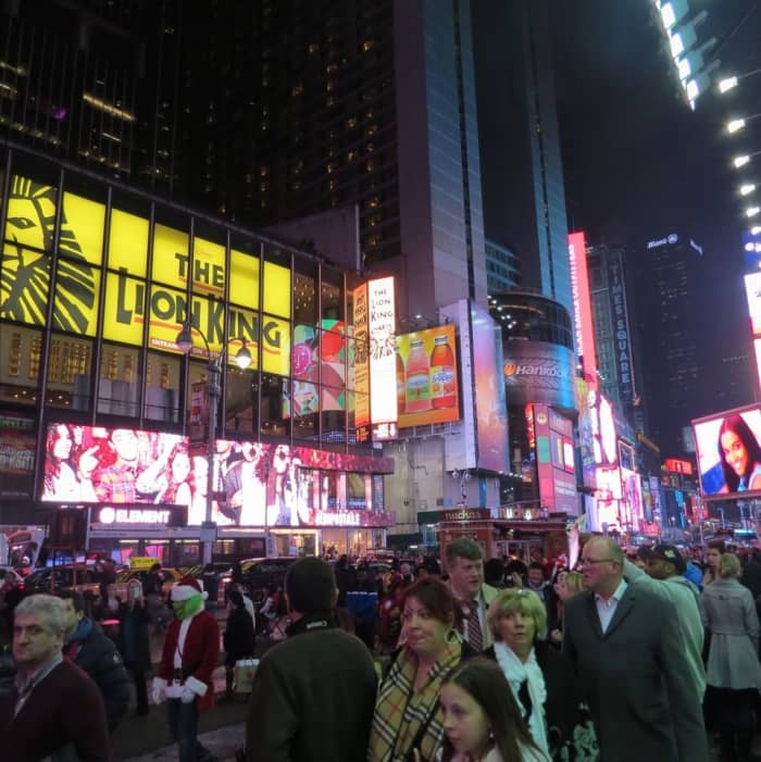 Times Square is Full of Activity No Matter the Time of Day. NYC truly is the City That Never Sleeps!