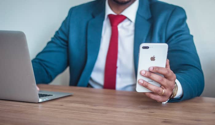 The best policy is to not allow employees to download sensitive company information to their devices.
