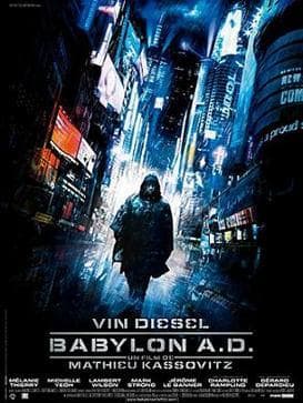 Babylon A.D. - set in the future, the world is tough, and Toorop (played by Vin Diesel), our main character, must go on a journey to take back his life.