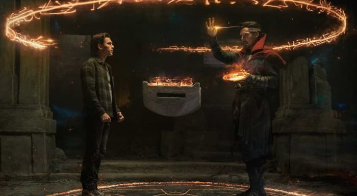 Teaming up the jovial Peter Parker with the overly serious Dr Strange leads to all sorts of complications - not that viewers will mind, of course!