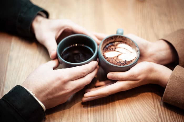 Choose a first date activity that's short, like grabbing a coffee, so you don't feel stuck with the person if you don't like them.