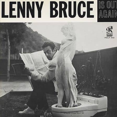 Lenny Bruce "Is Out Again" Philles Records PHLP 4010 12" LP Vinyl Record, US Pressing (1966) Live Recordings 1965
