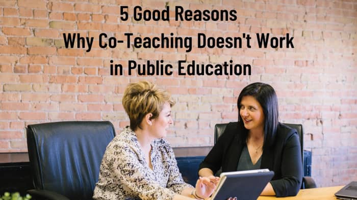 Co-teaching in U.S. public education is ineffective and results in unnecessary teacher and student stress.
