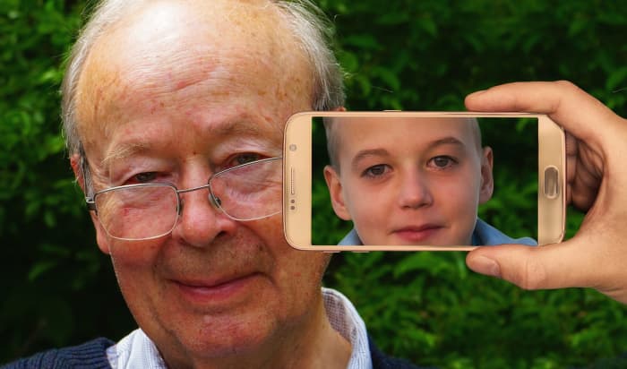 If we could only keep in our hearts a younger image of ourselves.